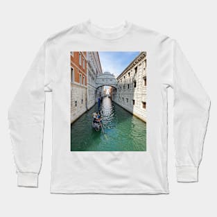 Venice Bridge of Sighs view Long Sleeve T-Shirt